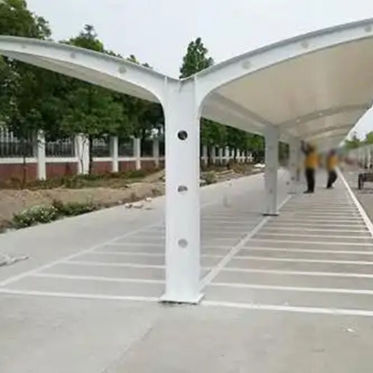 陵水膜结构电动车棚