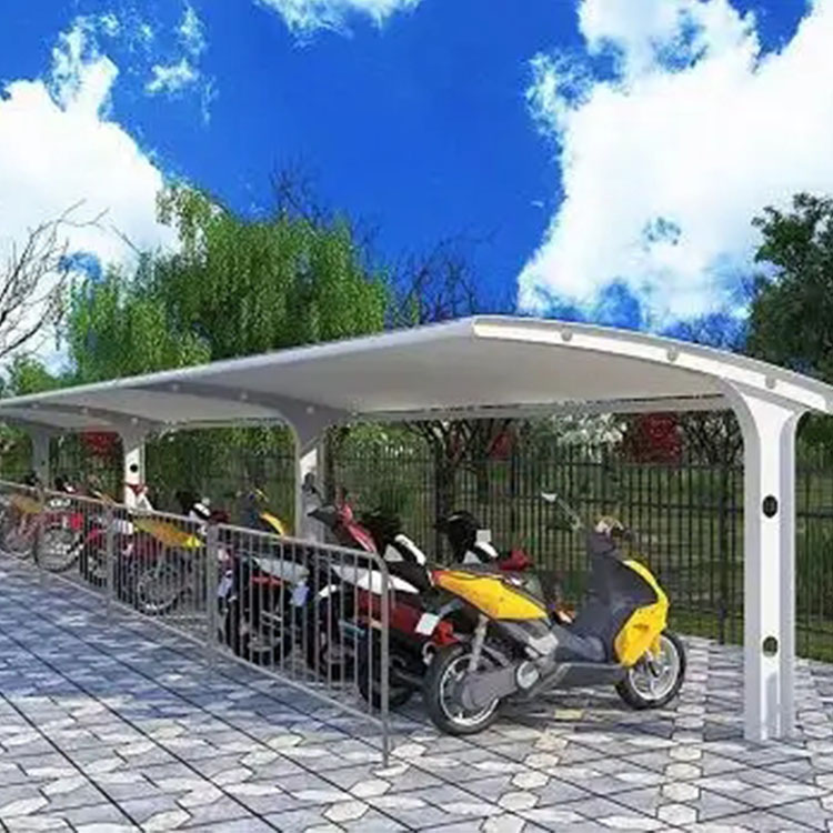 陵水膜结构电动车棚