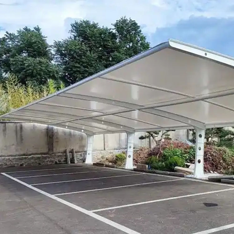 陵水膜结构汽车棚