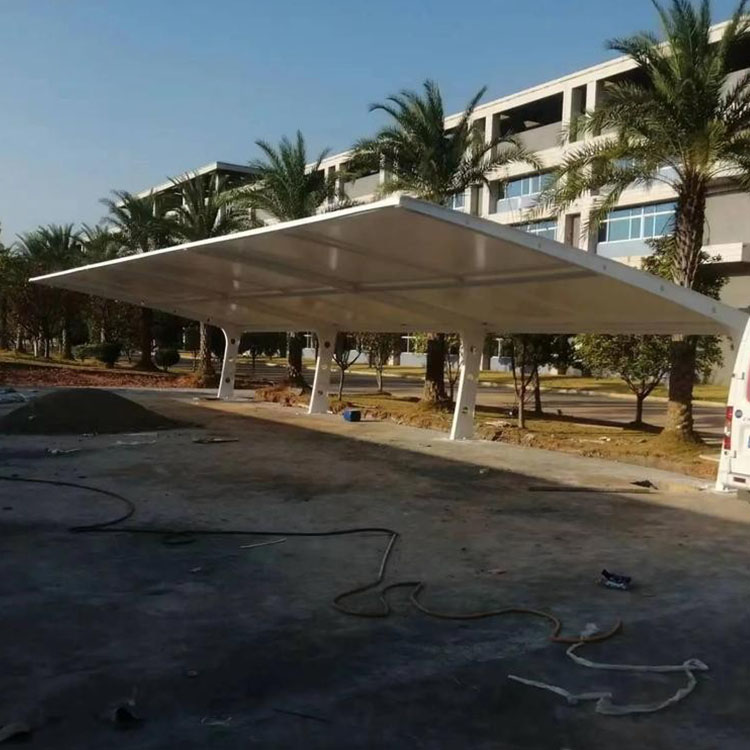 陵水膜结构汽车棚